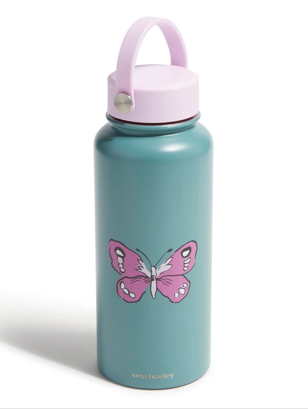 Vera Bradley Wild Prarie Butterfly Stainless Steel XL Water Bottle